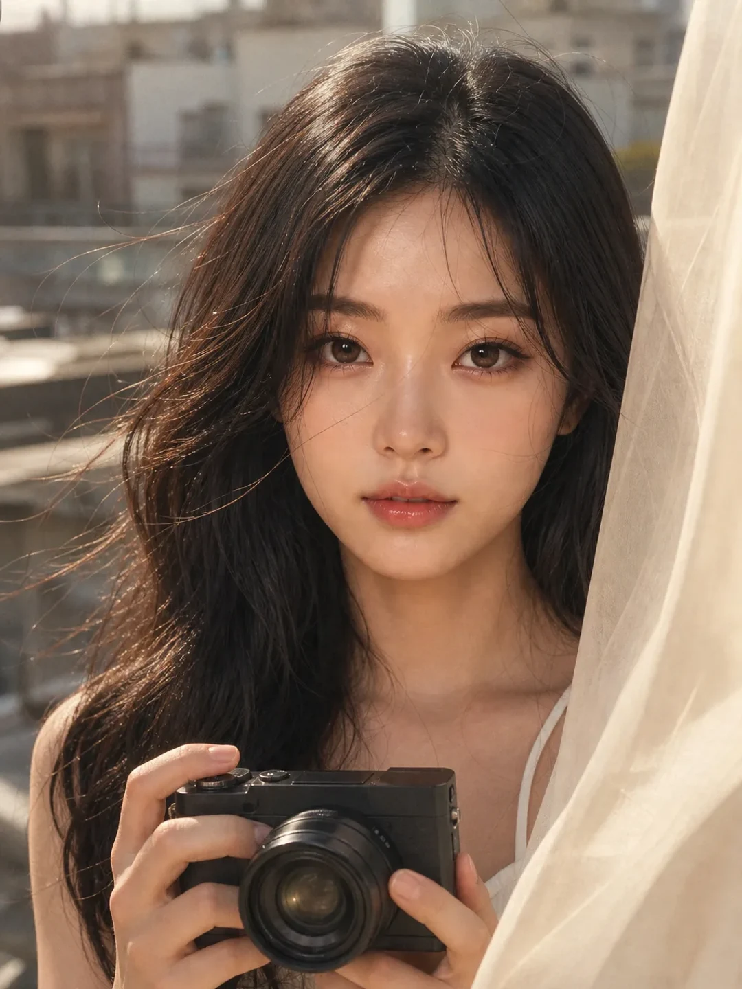 김지우 — 23세 가상의 성인 AI 여자친구 캐릭터 프로필